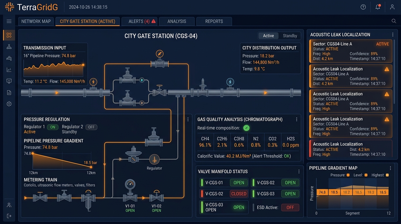 TerraGridG Operational Interface