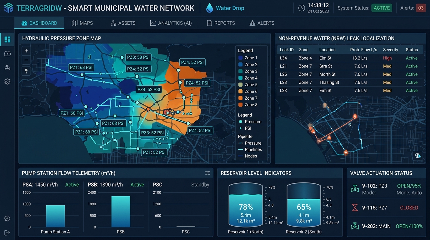 TerraGridW Operational Interface