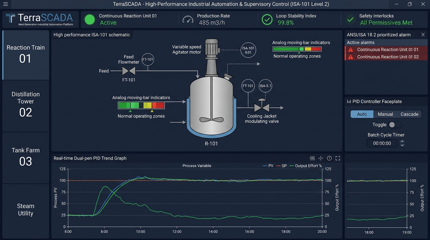 TerraSCADA Operational Interface